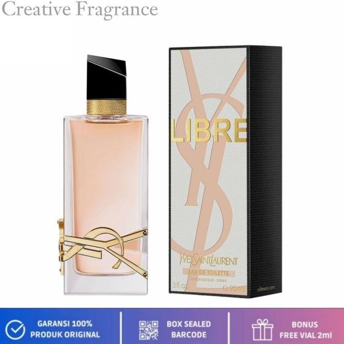 Parfum Ysl Libre Edt 90Ml Original Full Set