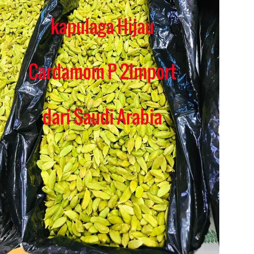 

➾ kapulaga Hijau Cardamom P 2 Import Dari Saudi Arabia 50gr ♝