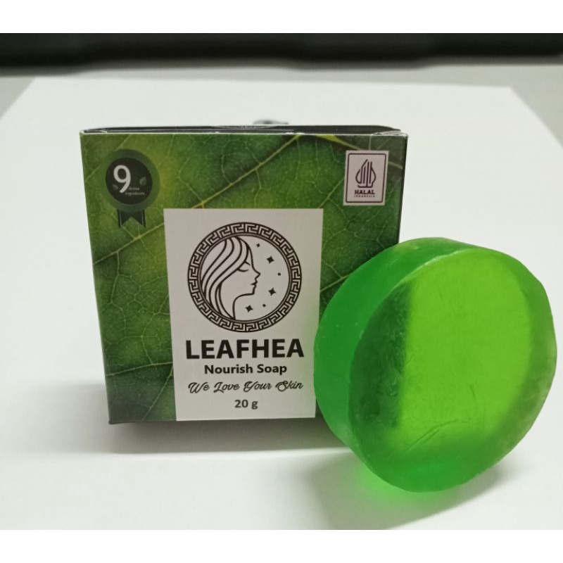 Leafhea Nourish Soap/Sabun Leafhea Original,Halal,BPOM