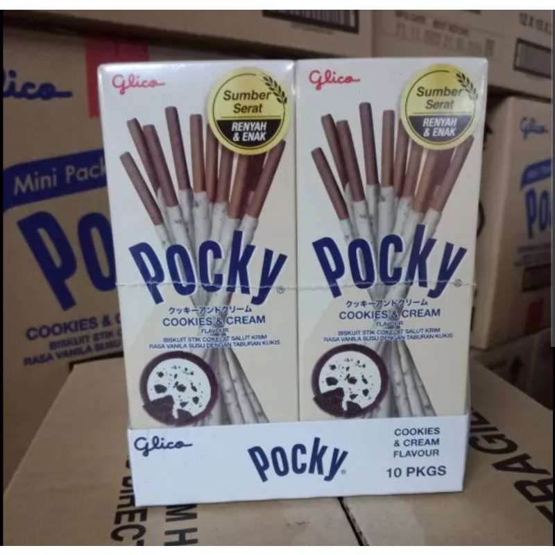 

Biskuit Pocky Mini Cookies & Cream 22gr