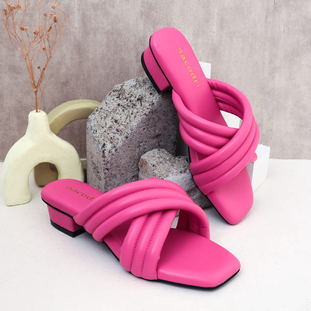 Nacodri DISTY Sandal Wanita Heels 3 cm