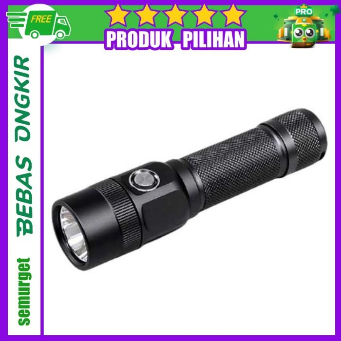 Terlaris Jetbeam Ko-03 Senter Led Edc Flashlight Cree Sst-70 2400 Lumen - Hitam