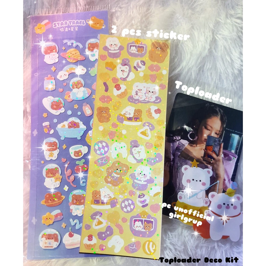 

STICKER DEKOR TOPLOADER DIY KIT