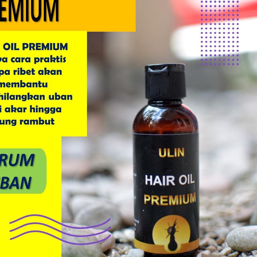 ☆ Penghilang Uban Ulin Oil Premium Minyak Penghitam Uban ♗
