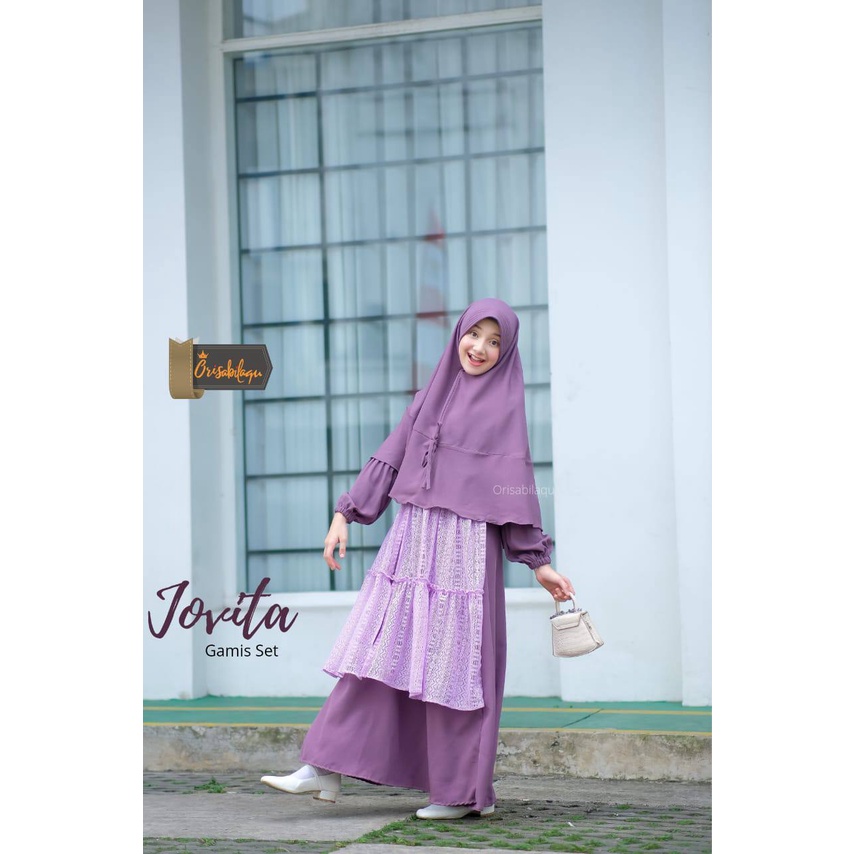 Gamis anak Brokat jovita by Orisabillaqu