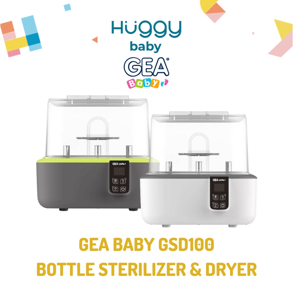 GEA BABY GSD100 Bottle Sterilizer &amp; Dryer | Steril &amp; Pengering Botol