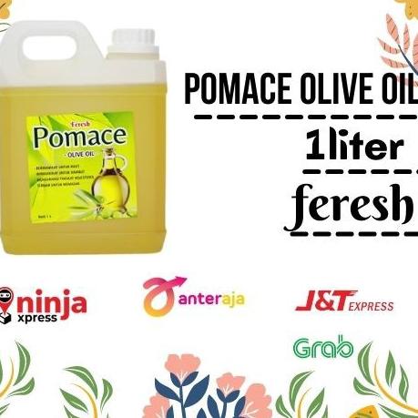 

★ Curah Import Minyak Zaitun Pomace Kemasan 1 Liter ORI ♀