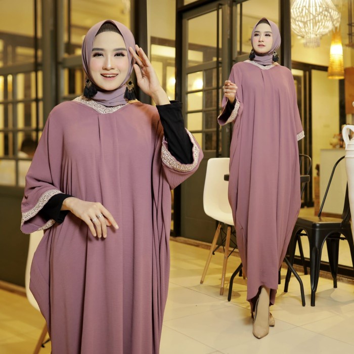 Kaftan BEST SELLER Kaftan Wanita Kaftan Premium Kaftan Kondangan Wanita Mewah Gamis Muslim Kaftan Ga