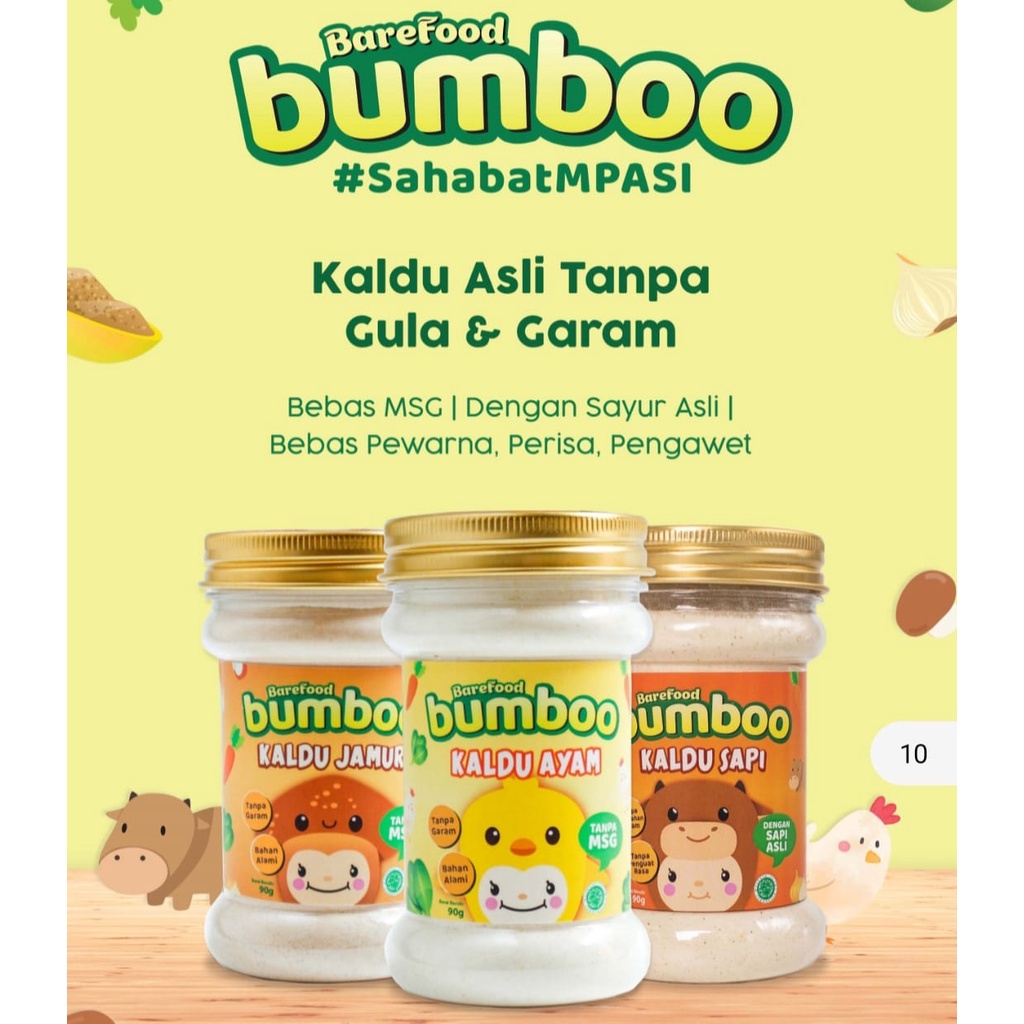 Bumboo Kaldu MPASI Non MSG / Kaldu Ayam MPASI / Kaldu Sapi MPASI/ kaldu jamur MPASI / BUMBOO ABON SAPI / BUMBOO ABON AYAM NON MSG