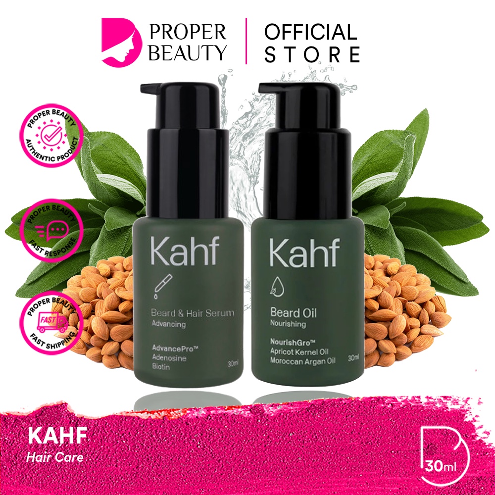 KAHF Hair Care Indonesia / Shampoo Conditioner Vitamin Cream Oil Serum Mask / Bread Spray Parfum Parfume Color Wash / Relaxing Energizing Protection / Moisturizer Pelembab Pewangi / Skincare Treatment Perawatan Kulit Kepala Rambut Pria Cowo Series Paket