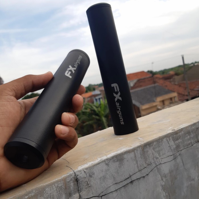 silincer fx44444444444airguns, od    38 panjang 20cm