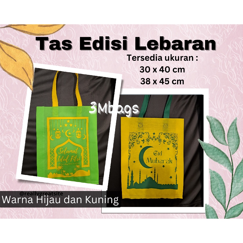 

Tas Edisi LEBARAN Model Lipat Samping Ukuran 30 x 40 x 8 cm - Gambar Masjid (Harga per LUSIN 12 pcs)