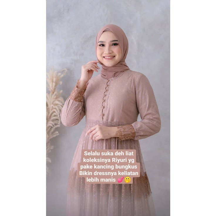 Saroja | Gamis Luxury Dress Maharani | SJ Fashion