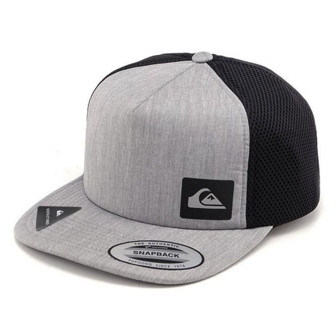 Topi QUIKSILVER Hip Tech Trucker Cap Charcoal Grey Yupoong ORIGINAL