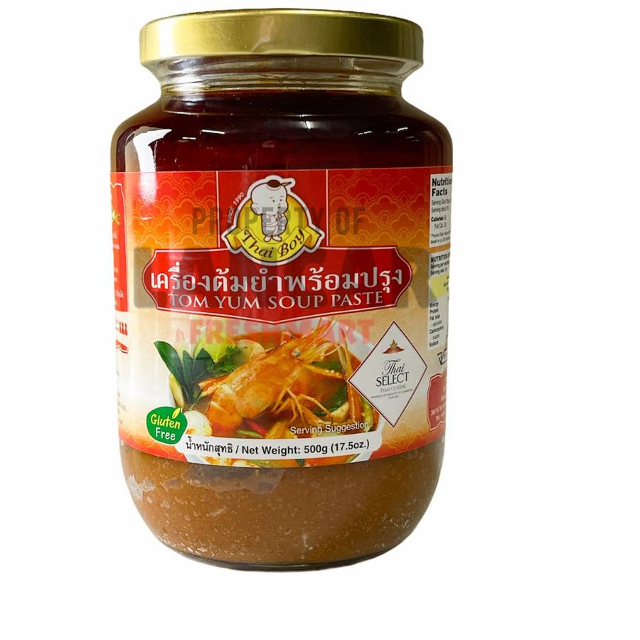 

✯ THAIBOY TOM YUM SOUP PASTE 500GR / THAIBOY TOMYUM SOUP PASTE 500GR ♦