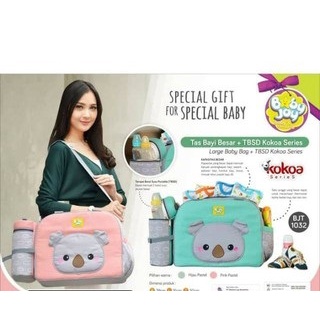 Baby Joy Tas Bayi Besar Saku Tempat Botol Susu Kokoa BJT1032 BJT 1031 - JB