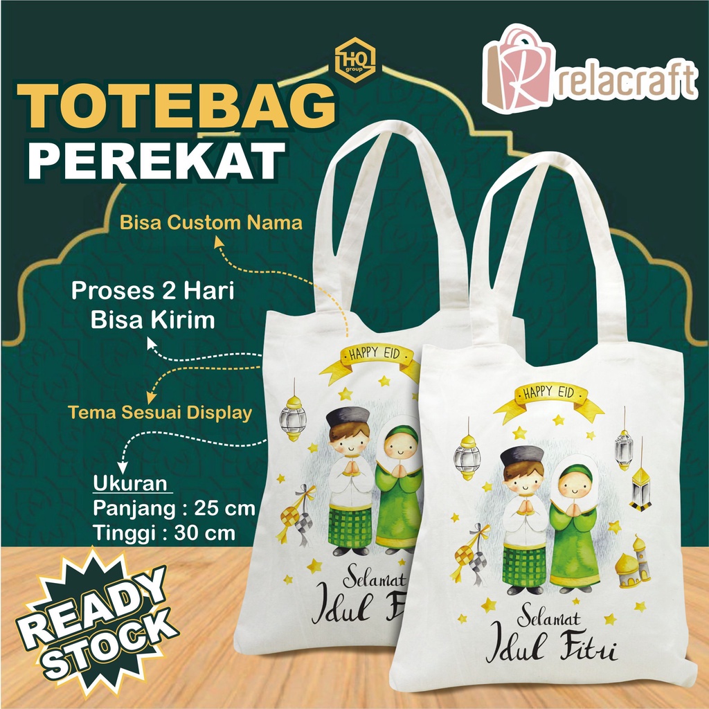 READY STOK/TAS LEBARAN/TAS TOTEBAG/HAMPERS/ 25X30/BLACU PEREKAT/TALI BLACU/SOUVENIR TAS/HAMPERS/TAS BLACU/TAS CUSTOM/TAS SOUVENIR/SOUVENIR MURAH/TOTEBAG ULANG TAHUN/RELLA CRAFT