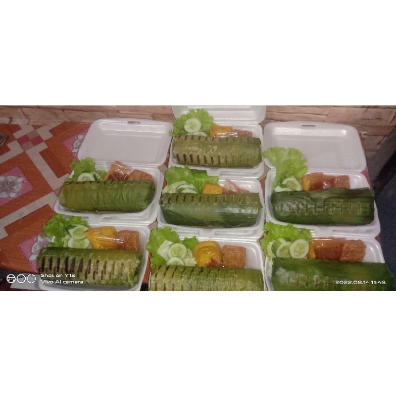 

Nasi bakar 30pax@12500