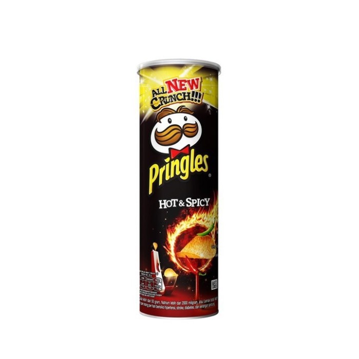 

PRINGLES POTATO CRISPS HOT&SPICY KLG 107GR