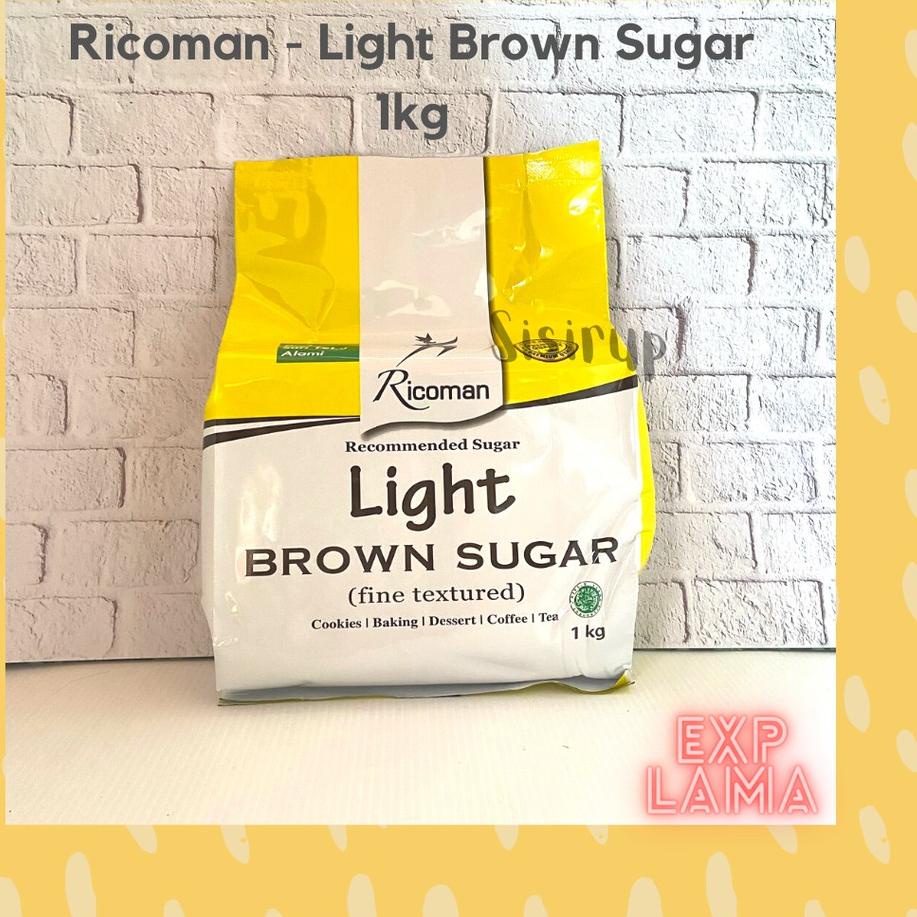 

➣ Light Brown Sugar Ricoman 1 KG / Light Ricoman ♪