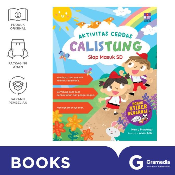 

Buku Aktivitas Cerdas Calistung-Siap Masuk Sd (Bonus Stiker Mewarnai B