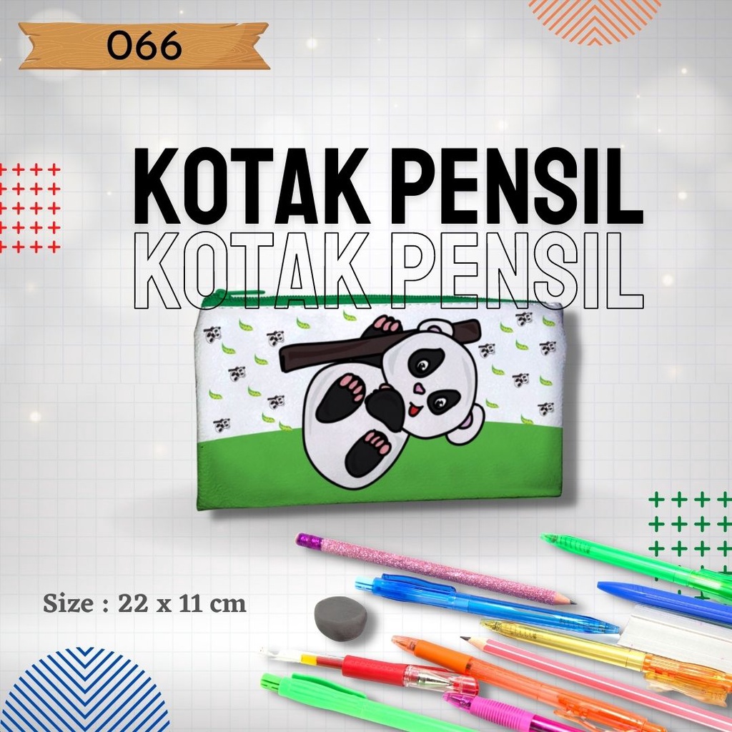 

Tempat Pencil, Pena untuk TK,SD,SMP,SMA,dan Mahasiswa Gambar Panda 066