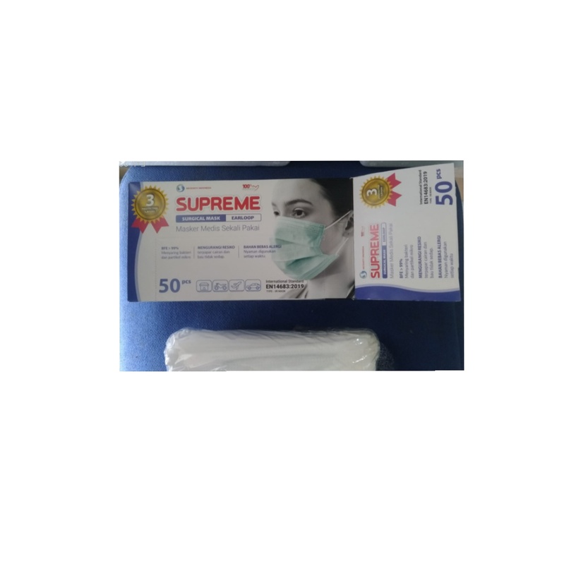 Supreme Masker Earloop White