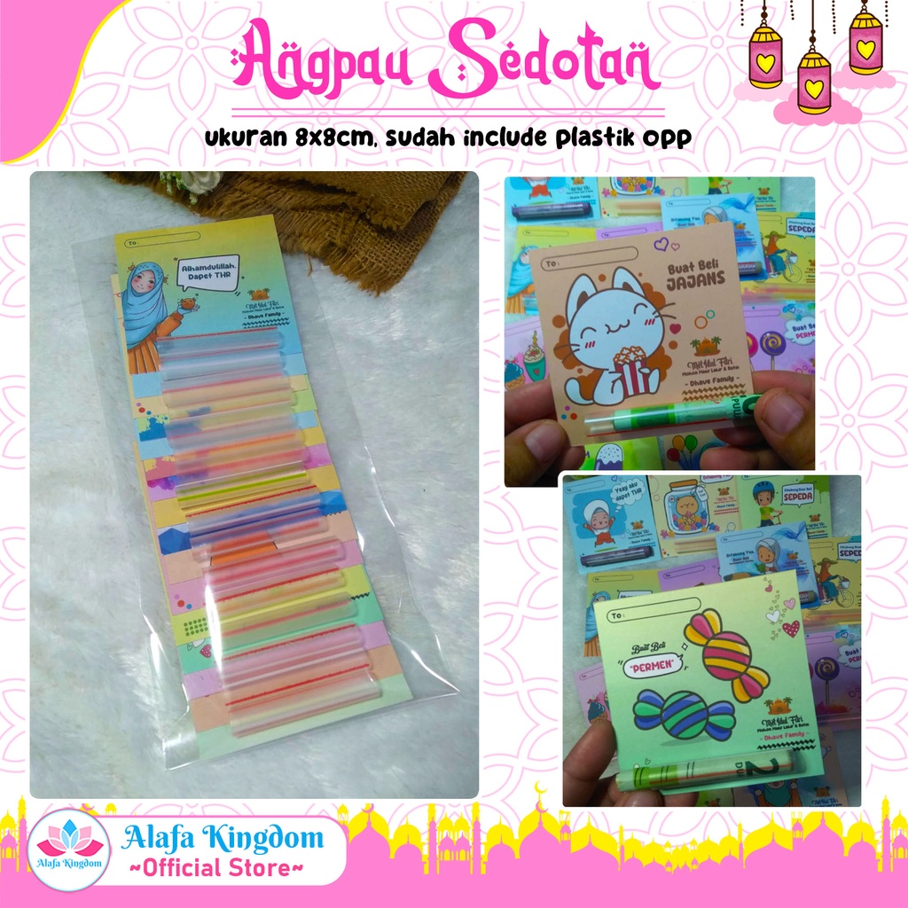 

[alafakingdom] Angpau Sedotan | Amplop Idul Fitri Sedotan | Angpau Lebaran Idul Fitri Custom