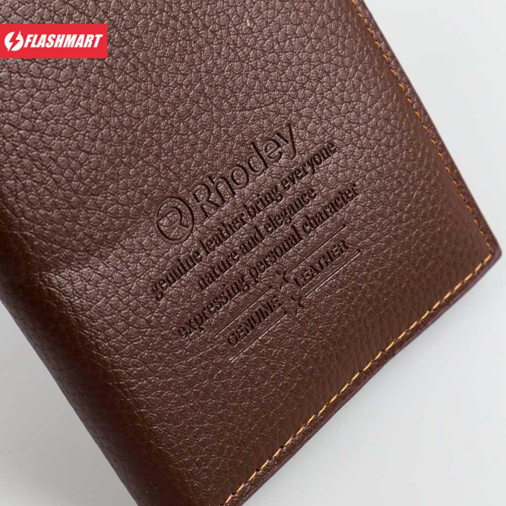 Flashmart Rhodey Dompet Kulit Pria Model Clutch - CKQBN