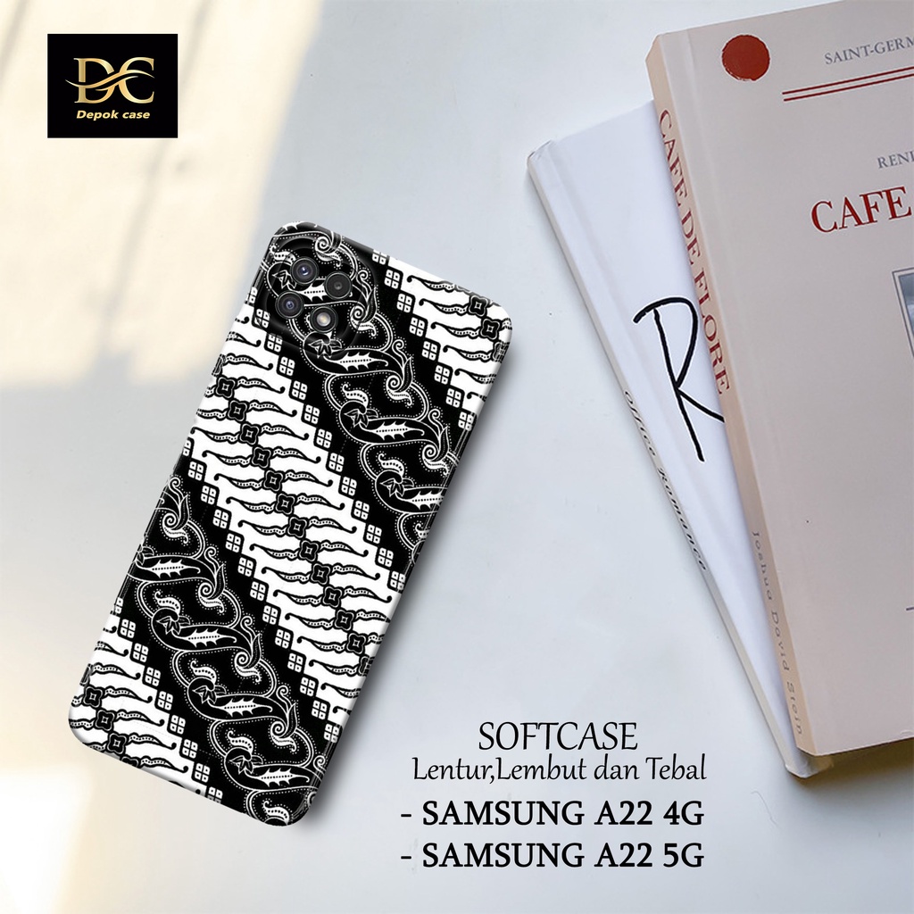 Case Samsung A22 4G / A22 5G Terbaru - [ BATIK ] - Casing Samsung A22 4G / A22 5G - Kesing Samsung G
