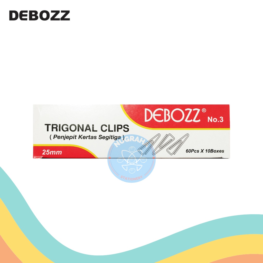 

PAPER CLIP DEBOZZ NO 3 (1 PCS)