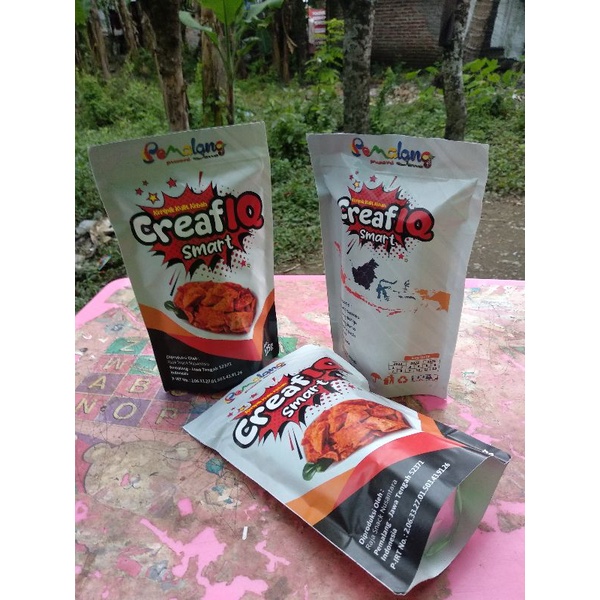 

CreafIQ smart keripik kulit kebab tortilla chips