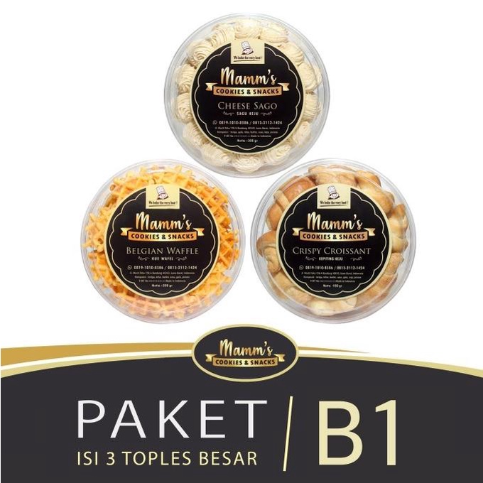 

DIJUAL PAKET B - HAMPERS NATAL COOKIES PARCEL KUE KERING ISI 3 TOPLES G6416BUJN