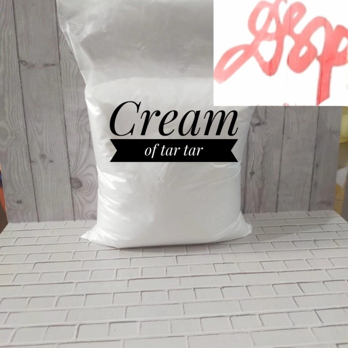 

Cream of Tartar Food Grade Ex. Jerman 1 Kg