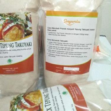

➦ Biang Tepung Takoyaki / Premix Bisnis diBooth/Mall, HALAL MUI CERTIFIED ✱