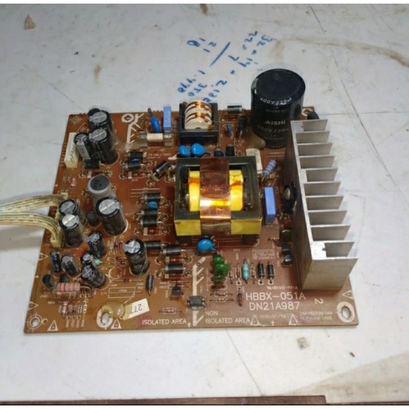 psu power supply tv polytron PLM 32T25, PLM 32M12,  PLM 32M11