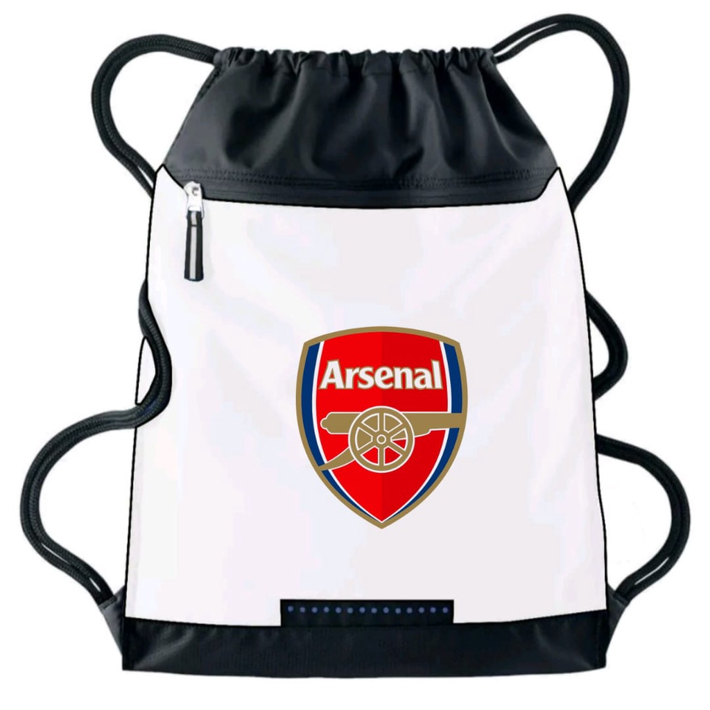 Tas Serut Pria string bag waterproof liga inggris - tas serut anak sekolah ransel Anti Air Olahraga Bola |stringbag unisex dewasa bola shoe shoes