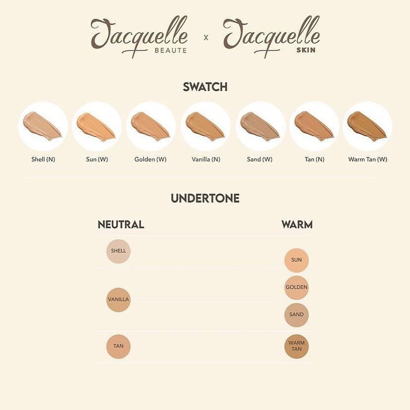 Jacquelle Blur Effect Foundation with Beauty Sponge (Free EggGang Inside)