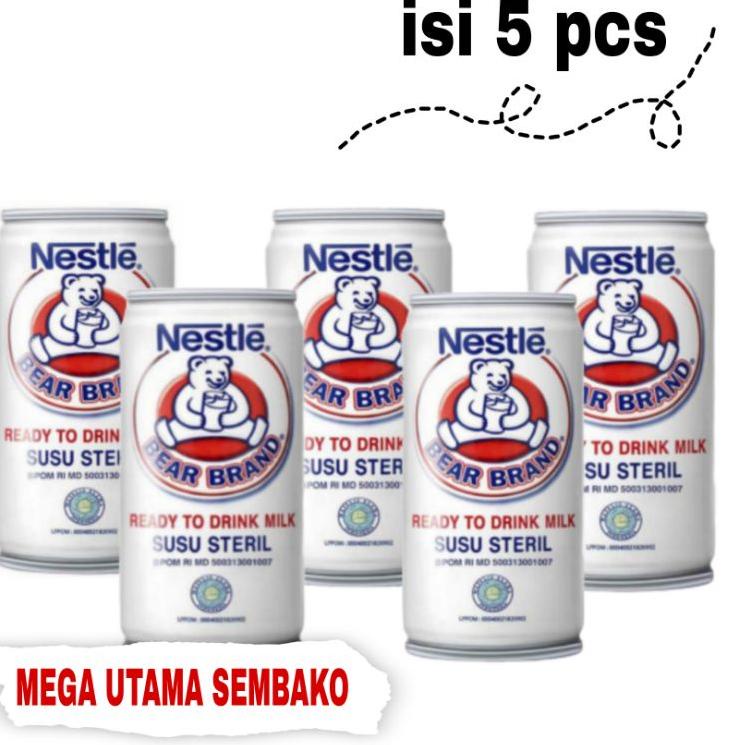 

Ω Bear brand 189 ml susu beruang paket isi 5 kaleng ❇