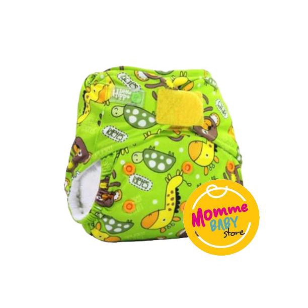 Clodi Popok Kain Bayi Little Hippo Easyfit Animal Friends