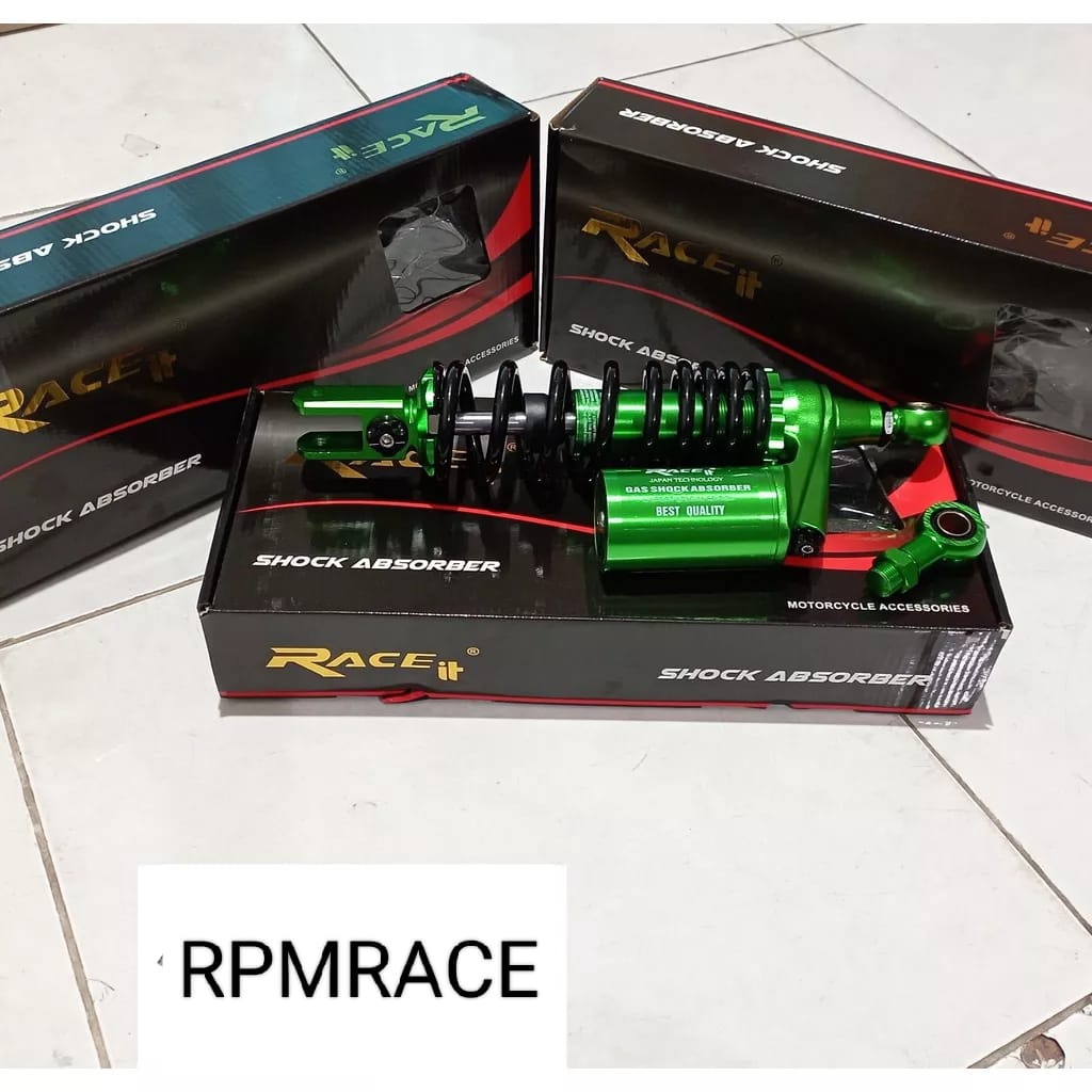 shockbreaker tabung atas RACE IT 310mm 330mm yamaha honda universal beat vario scoopy mio soul xeon spacy dll