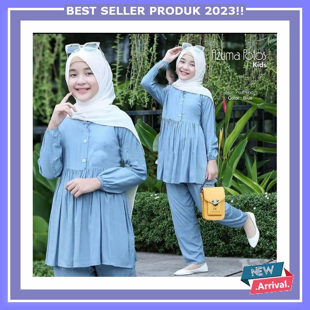 Macbee Setelan Tunik Anak Perempuan Princess Collection Clarinda Polkadot 2 - 12 Tahun Stelan Tunik 
