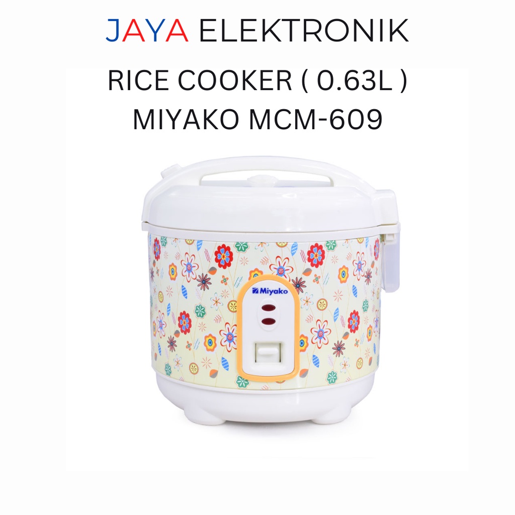 Rice Cooker SINGKAWANG MIYAKO MCM 609 - 0.63 L