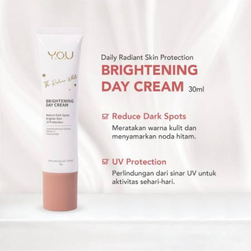 [BPOM][100%ORI&amp;READY]YOU Radiance White Day Cream 30gr