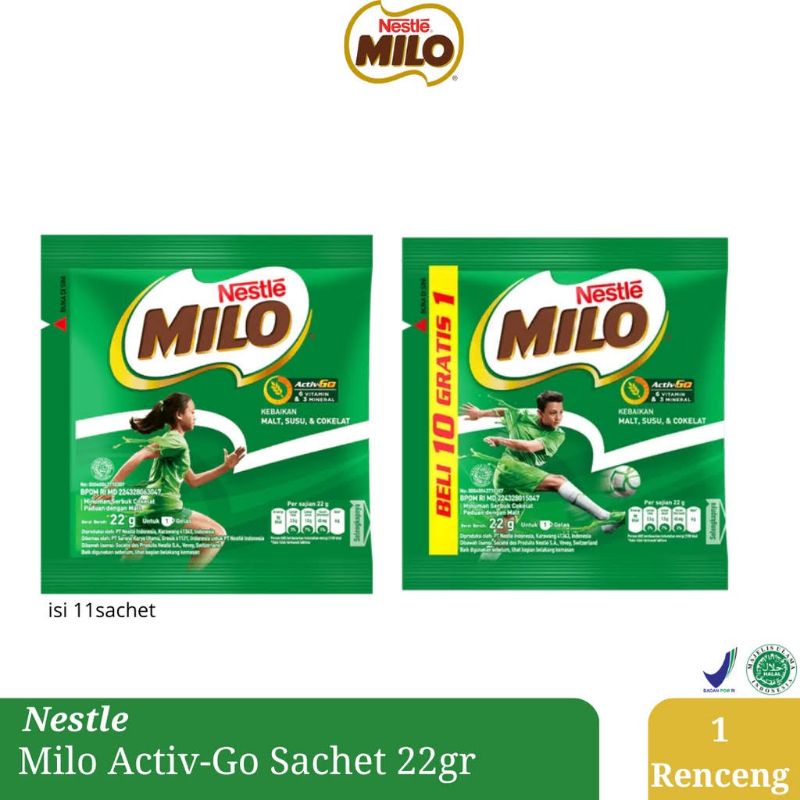 

Nestle Milo Active-Go 11 Sachet