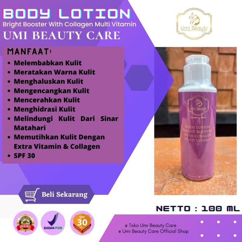 LOTION PEMUTIH UBC BPOM HANDBODY PEMUTIH BADAN UBC BODY SERUM