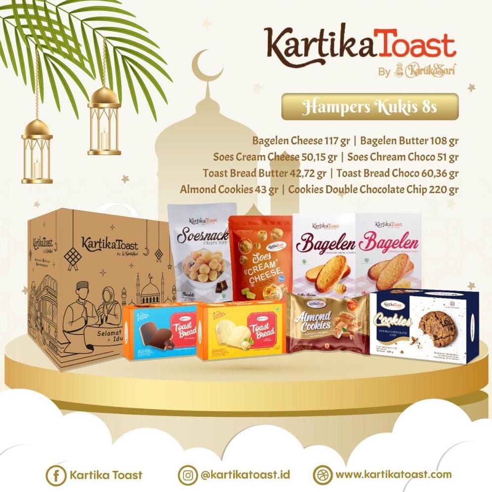 

Hampers Kartikasari / Kartika Toast Lebaran Isi 3S , 4S , 5S, Dan 8S