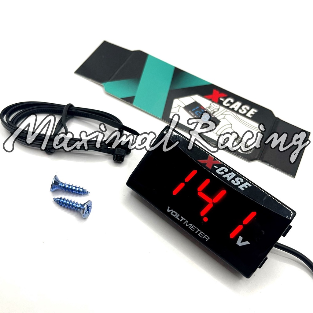 Voltmeter Volt meter X-CASE Waterproof High Quality Universal Motor Mobil