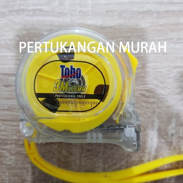 Meteran TOHO Transparan 3M  5M  7,5M  10M Meteran TOHO