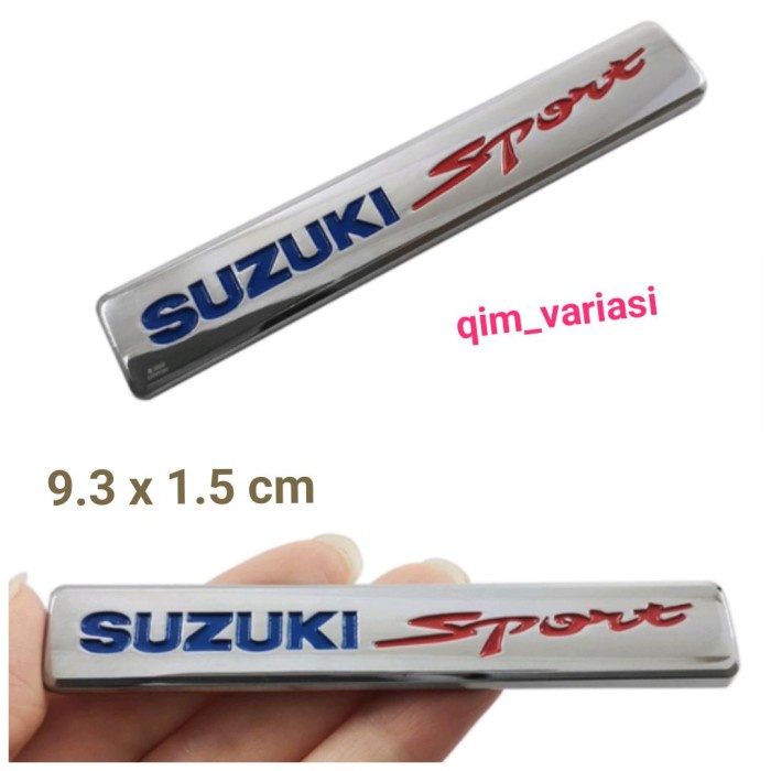 EMBLEM LOGO STIKER STICKER SUZUKI SPORT ERTIGA BALENO SCROSS APV CARRY